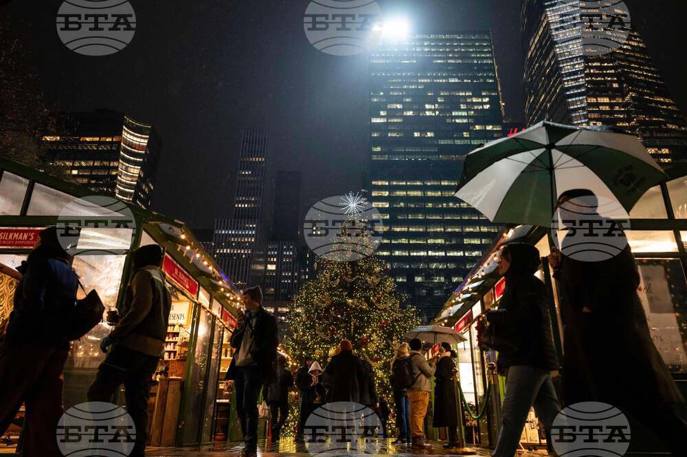 New York Daily Life Holiday Lights