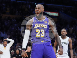Spurs Lakers Basketball