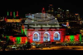 APTOPIX Missouri Daily LIfe Holiday Lights