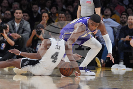Spurs Lakers Basketball