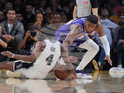 Spurs Lakers Basketball