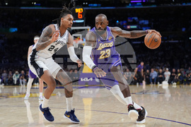 Spurs Lakers Basketball