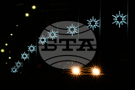 APTOPIX Kansas Daily LIfe Holiday Lights