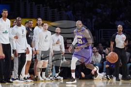 Spurs Lakers Basketball
