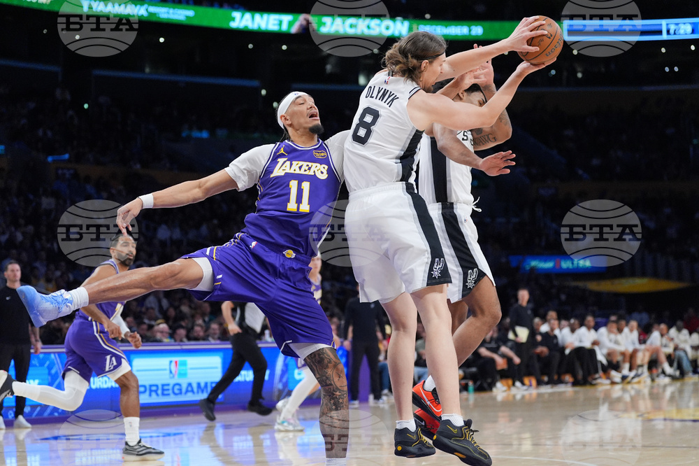 Spurs Lakers Basketball