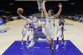 Spurs Lakers Basketball