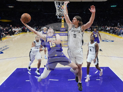 Spurs Lakers Basketball