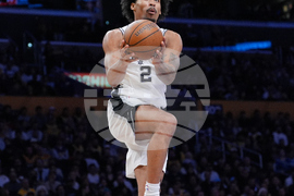 Spurs Lakers Basketball