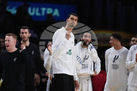 Spurs Lakers Basketball