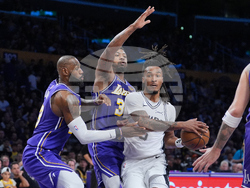Spurs Lakers Basketball