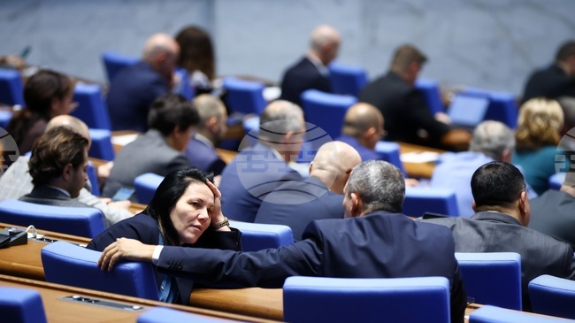 Депутатите излязоха в нова 30-минутна почивка по искане на парламентарната група на „Има такъв народ“