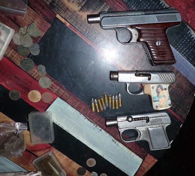 Културно-исторически ценности, оръжия и алкохол са иззети при полицейска операция в разградското село Дряновец