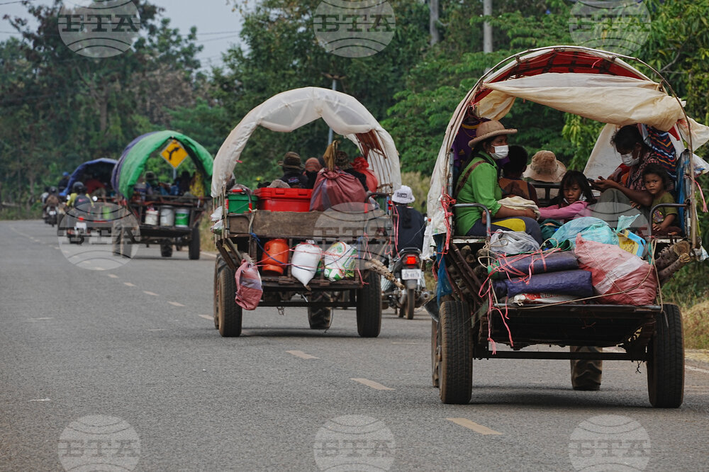 APTOPIX Cambodia Thailand