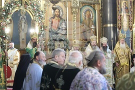 Свети Даниил Стълпник - празник - тържествената света литургия