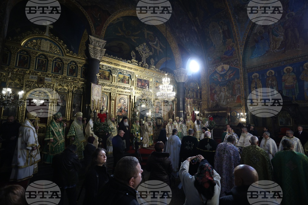Свети Даниил Стълпник - празник - тържествената света литургия