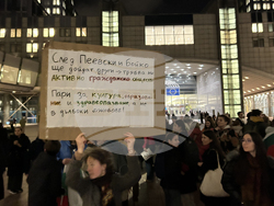 Белгия - Брюксел - българи - протест 