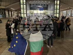 Белгия - Брюксел - българи - протест 