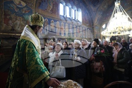Свети Даниил Стълпник - празник - тържествената света литургия