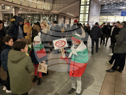 Белгия - Брюксел - българи - протест 