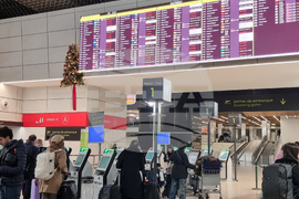 Португалия - Лисабон - летище - стачка