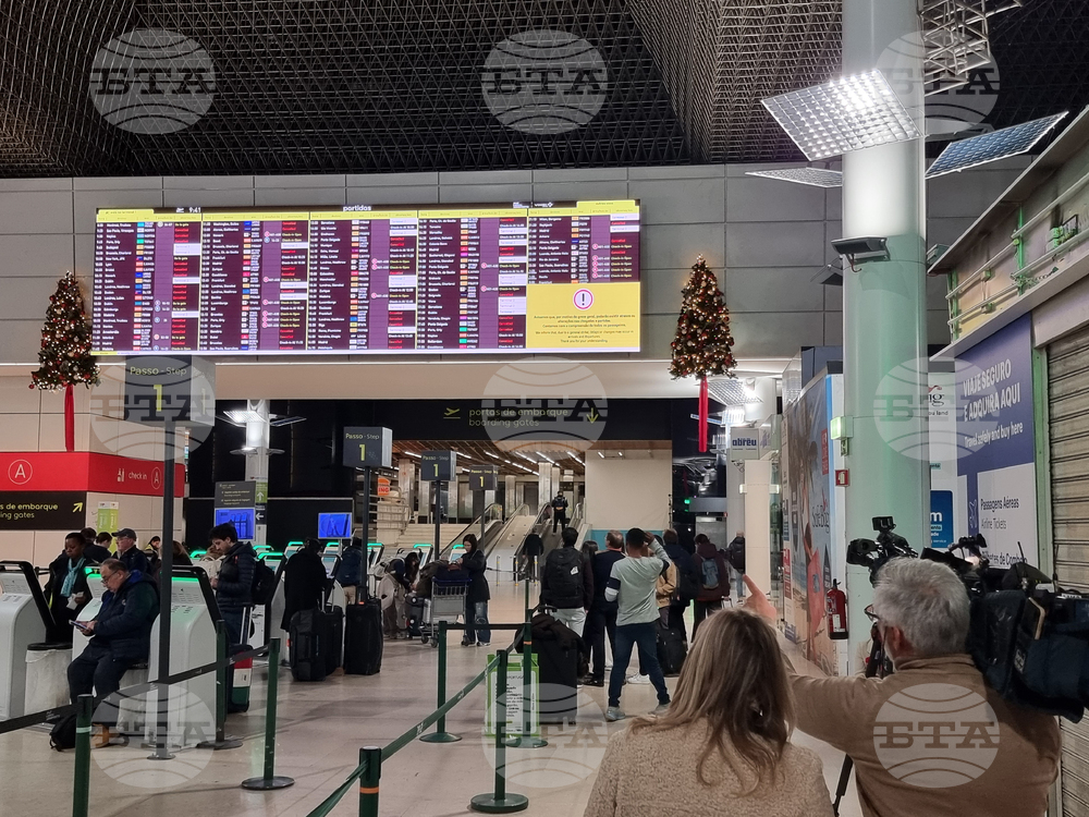 Португалия - Лисабон - летище - стачка