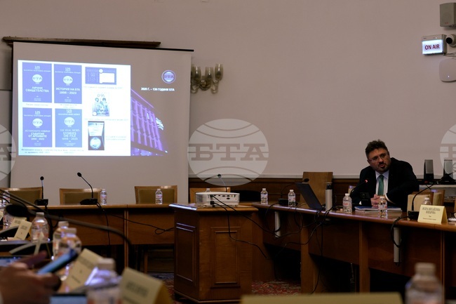  Кирил Вълчев представи пред Комисията по култура и медии в НС вижданията си за бъдещето на БТА през втори мандат до 2030 г.