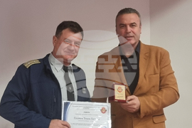 Харманли - пожарникари - награждаване