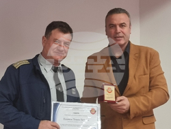 Харманли - пожарникари - награждаване