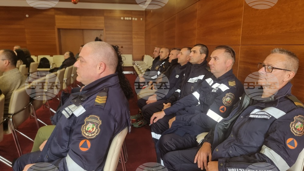 Харманли - пожарникари - награждаване