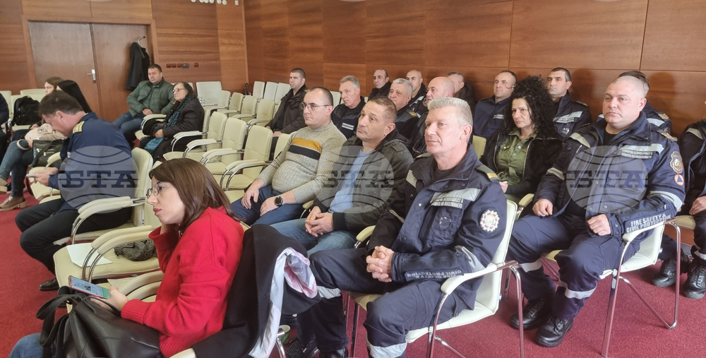 Харманли - пожарникари - награждаване