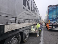 Автомагистрала „Марица“ - камиони - опашка