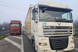 Автомагистрала „Марица“ - камиони - опашка