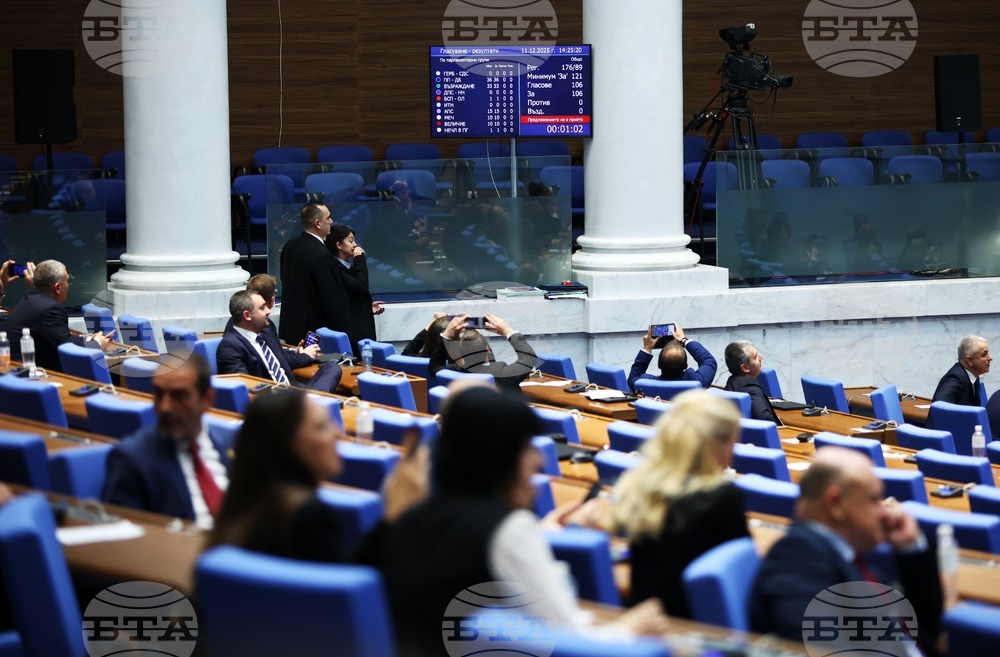 Шестият вот на недоверие към кабинета „Желязков“ беше неуспешен