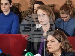 Румъния - Букурещ - Апелативен съд - пресконференция - Ралука Морошану