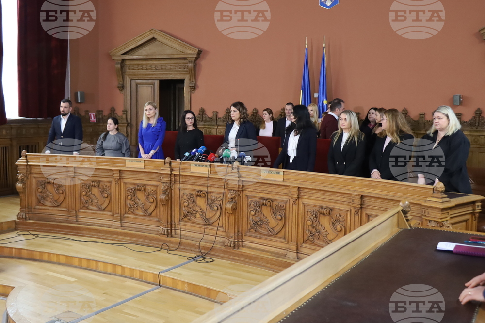 Румъния - Букурещ - Апелативен съд - пресконференция