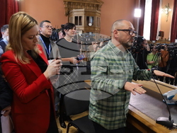 Румъния - Букурещ - Апелативен съд - пресконференция