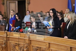 Румъния - Букурещ - Апелативен съд - пресконференция