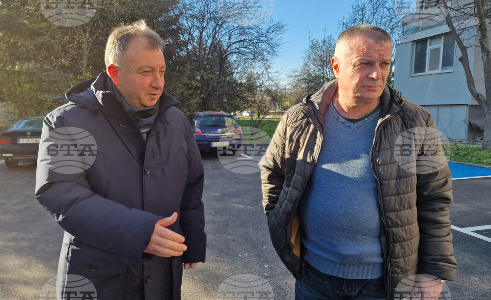 Шумен - кмет на Община Шумен - брифинг на ул. "Лозенград"