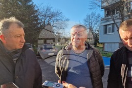 Шумен - кмет на Община Шумен - брифинг на ул. "Лозенград"