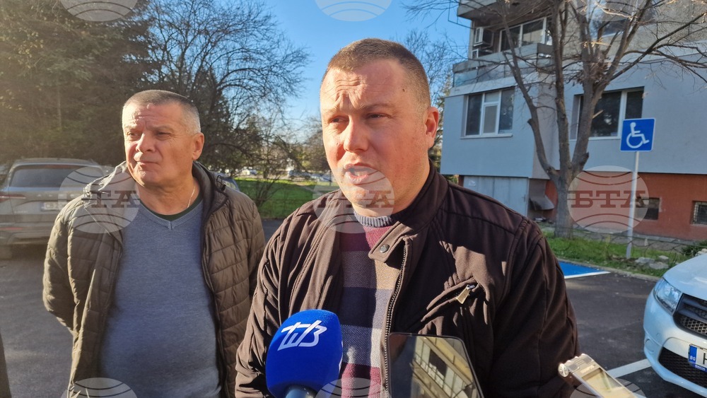 Шумен - кмет на Община Шумен - брифинг на ул. "Лозенград"