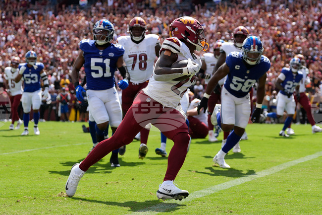 Commanders Giants Preview