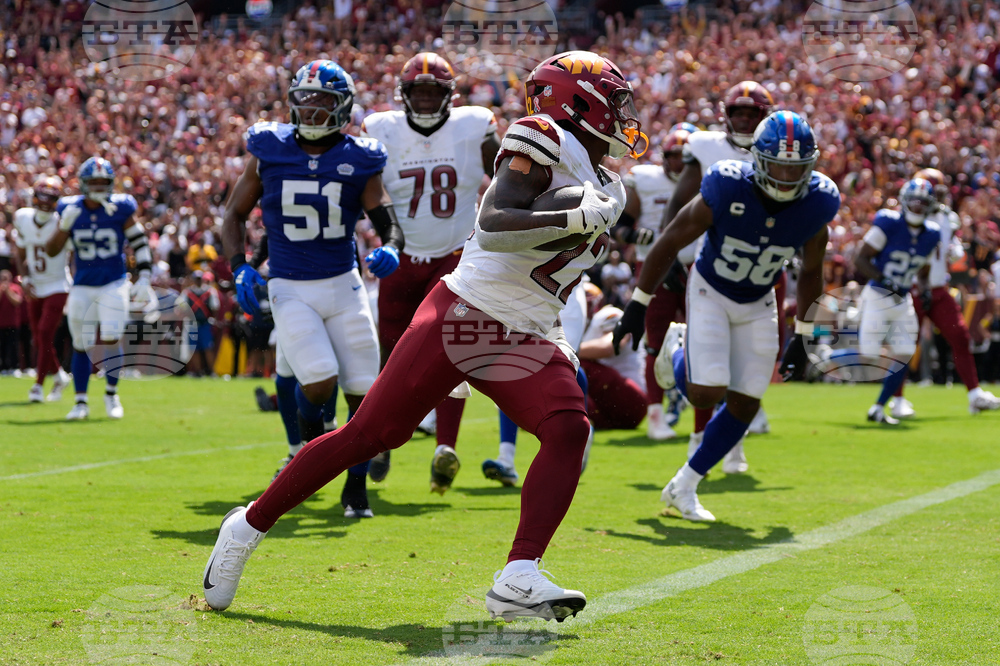 Commanders Giants Preview