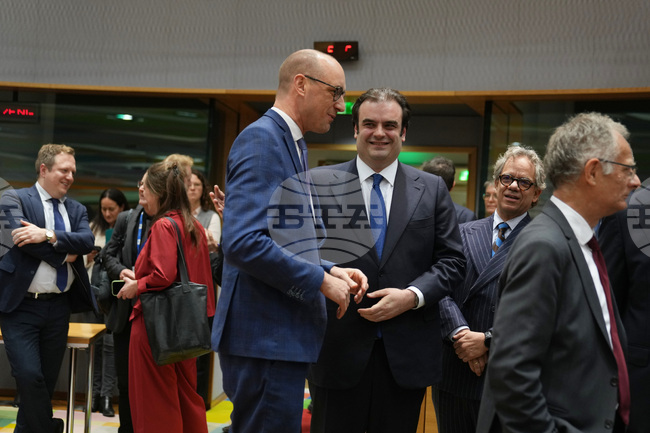 Belgium Eurozone Finance Ministers