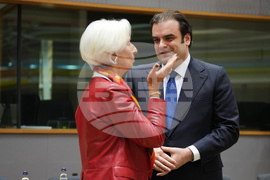 Belgium Eurozone Finance Ministers