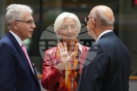 Belgium Eurozone Finance Ministers