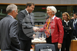 Belgium Eurozone Finance Ministers