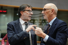 Belgium Eurozone Finance Ministers