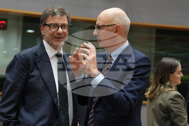 Belgium Eurozone Finance Ministers