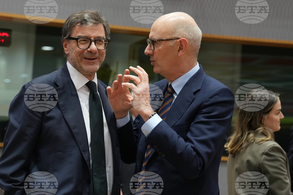 Belgium Eurozone Finance Ministers