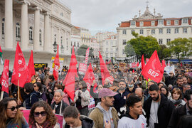 Portugal General Strike